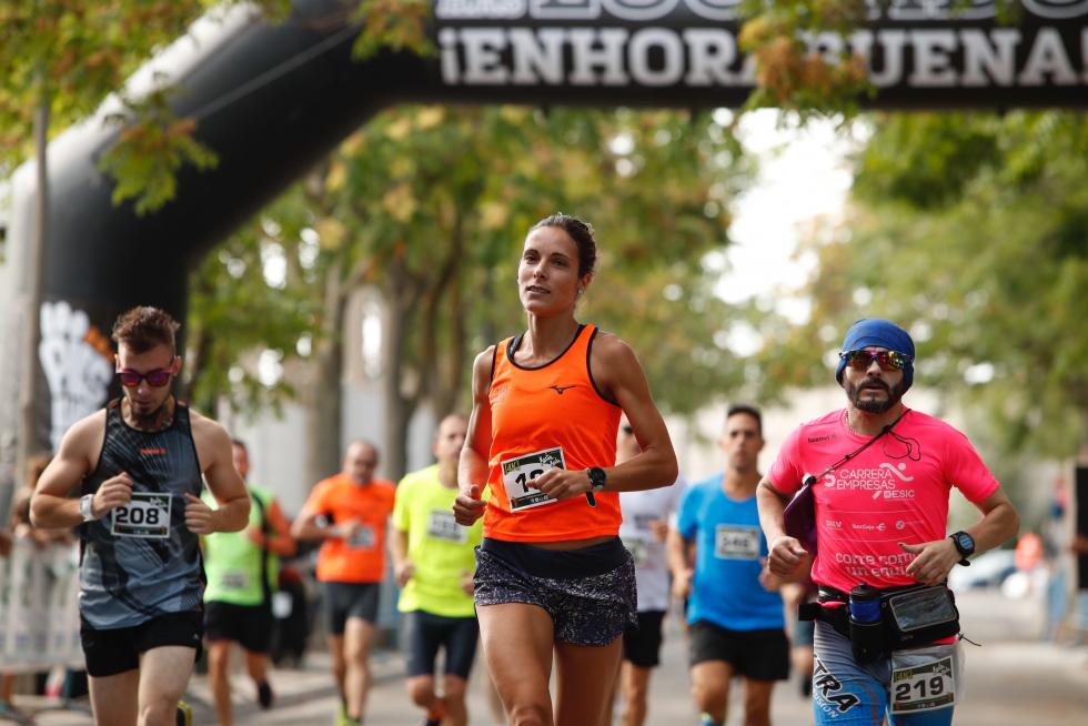 Unas 400 personas han participado en la 4K que se ha celebrado este domingo por la mañana en Zaragoza.