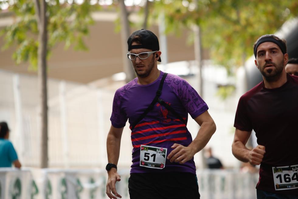 Unas 400 personas han participado en la 4K que se ha celebrado este domingo por la mañana en Zaragoza.