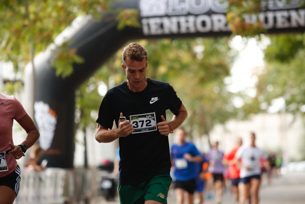 Unas 400 personas han participado en la 4K que se ha celebrado este domingo por la mañana en Zaragoza.