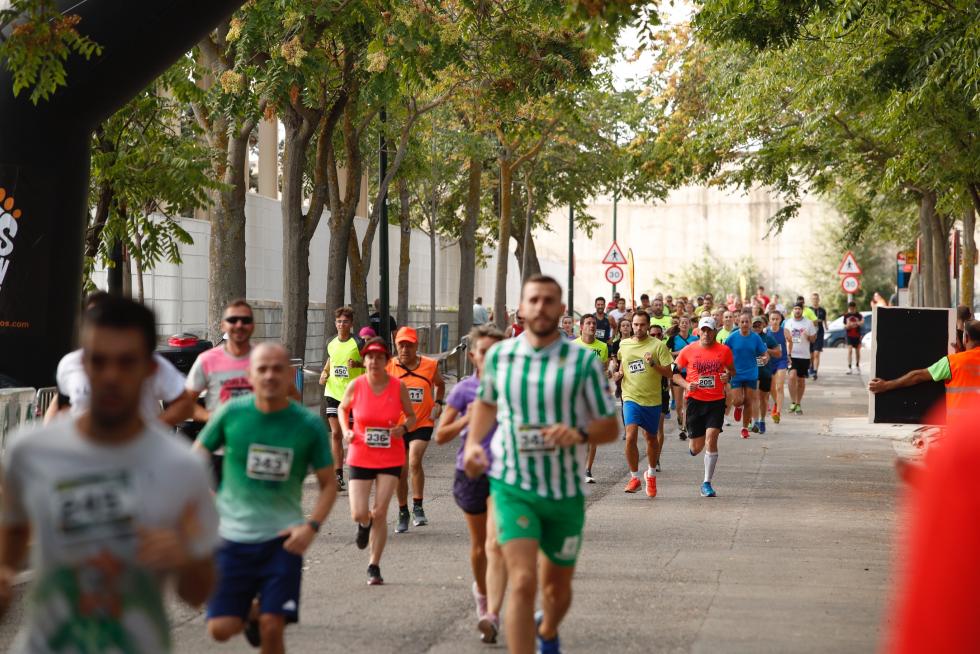 Unas 400 personas han participado en la 4K que se ha celebrado este domingo por la mañana en Zaragoza.