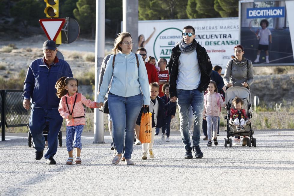 Vuelta al cole en Parque Venecia.