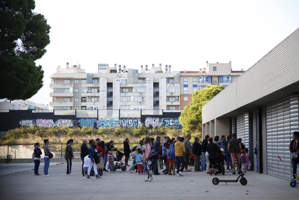 Vuelta al cole en Parque Goya.