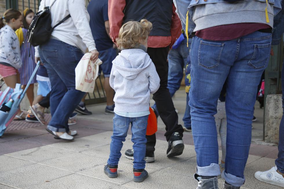 Vuelta al cole en Parque Goya.