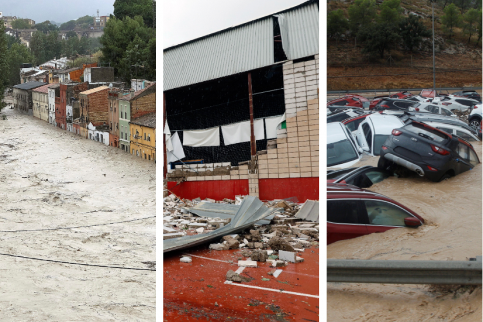 Consecuencias de la DANA en el levante español