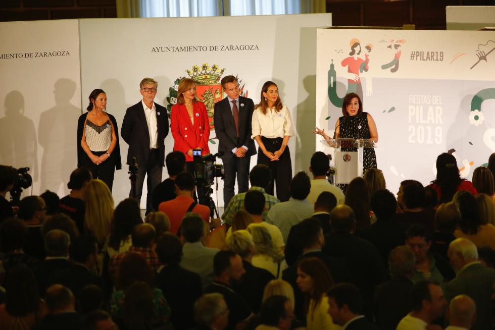 Presentación de las Fiestas del Pilar 2019