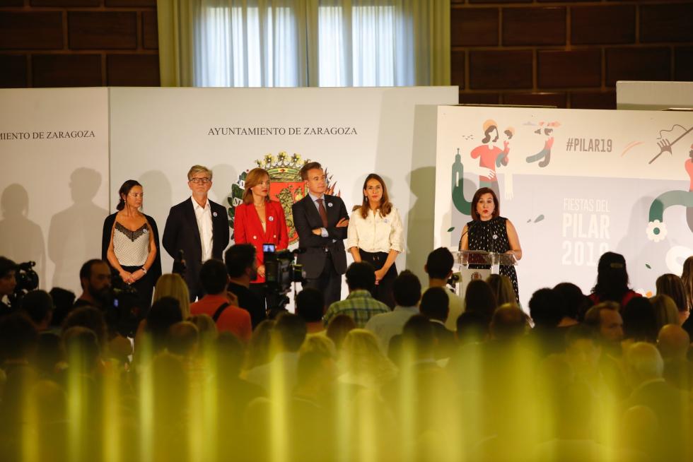 Presentación de las Fiestas del Pilar 2019