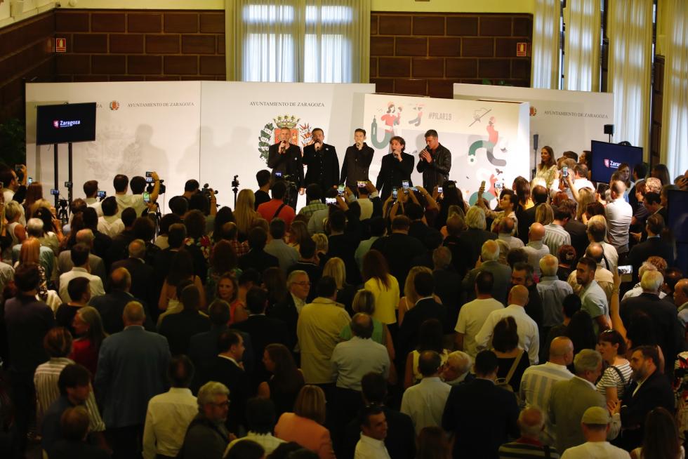 Presentación de las Fiestas del Pilar 2019
