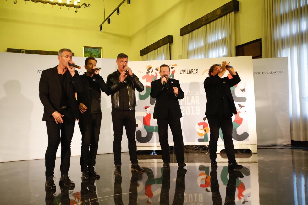 Presentación de las Fiestas del Pilar 2019