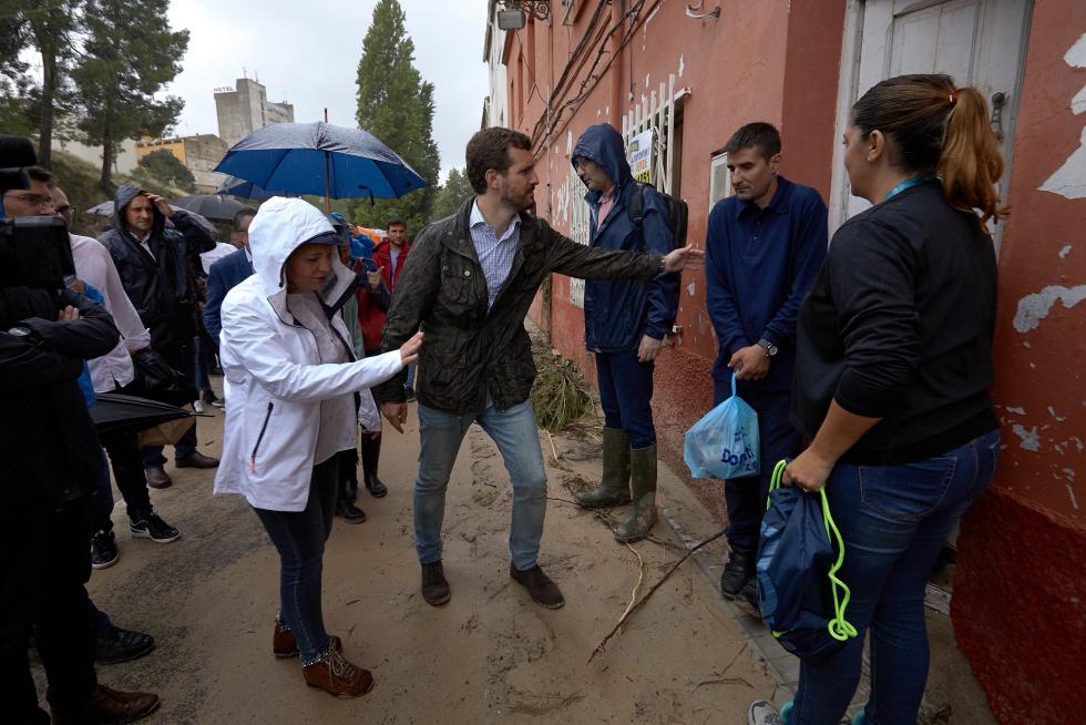 La gota fría azota el levante español
