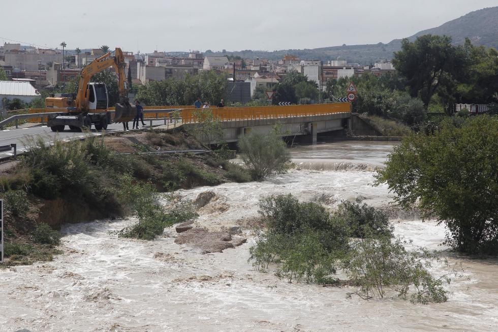 La gota fría azota el levante español