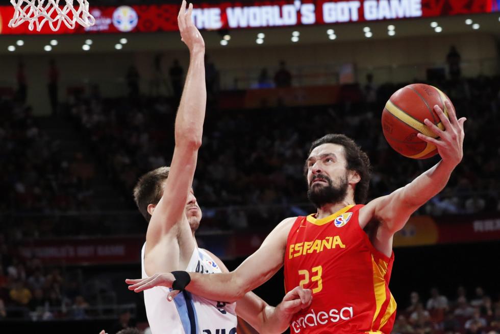 La final del Mundial de Baloncestos entre Argentina y España, en imágenes