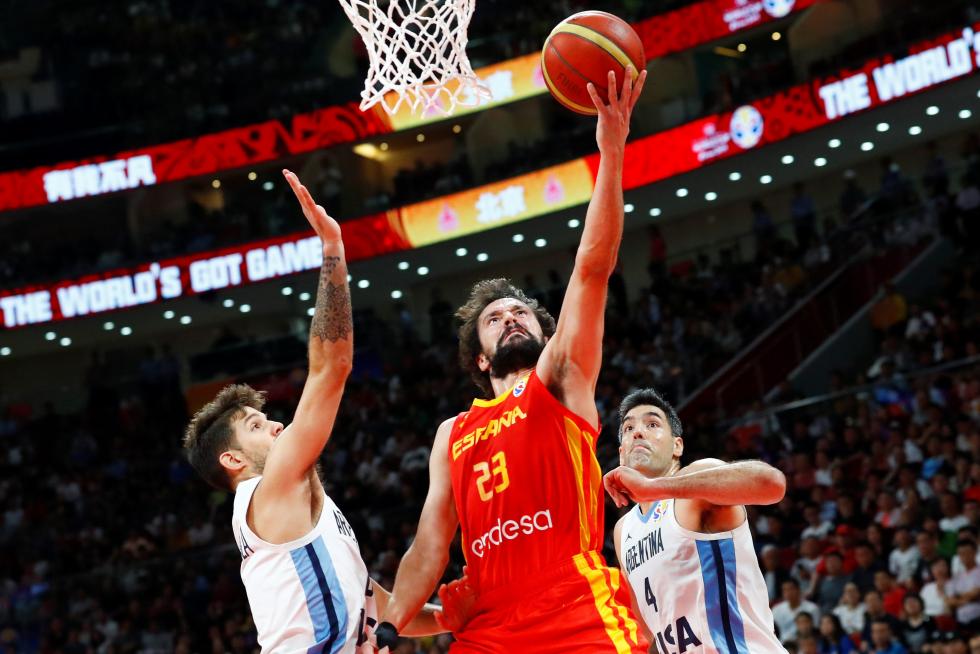 La final del Mundial de Baloncestos entre Argentina y España, en imágenes