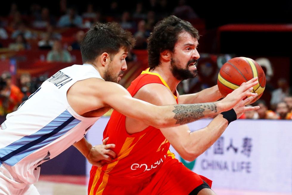 La final del Mundial de Baloncestos entre Argentina y España, en imágenes