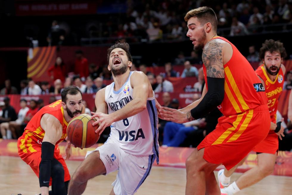 La final del Mundial de Baloncestos entre Argentina y España, en imágenes