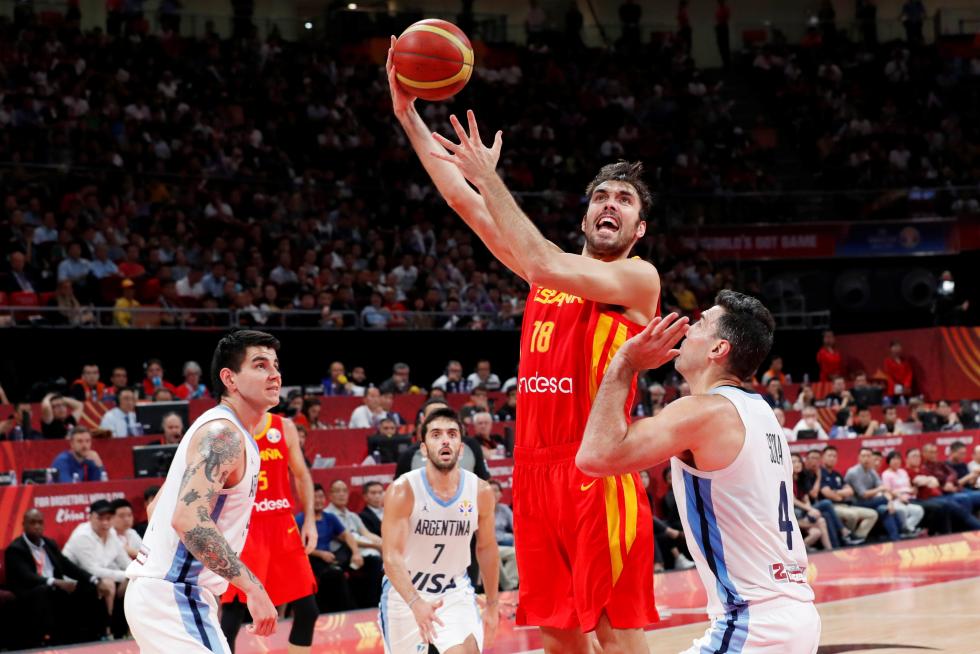 La final del Mundial de Baloncestos entre Argentina y España, en imágenes