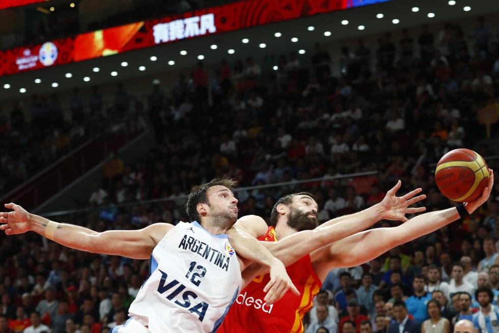 La final del Mundial de Baloncestos entre Argentina y España, en imágenes
