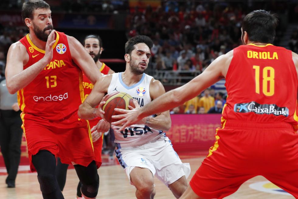 La final del Mundial de Baloncestos entre Argentina y España, en imágenes