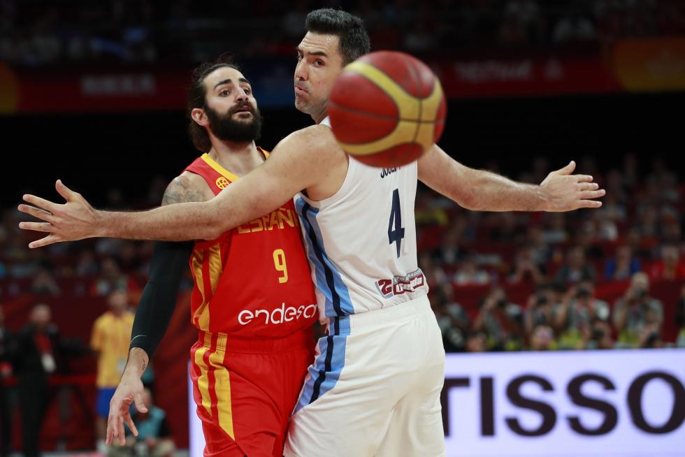 La final del Mundial de Baloncestos entre Argentina y España, en imágenes
