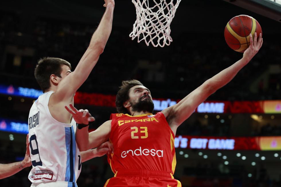 La final del Mundial de Baloncestos entre Argentina y España, en imágenes