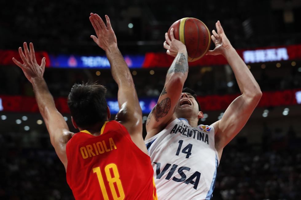 La final del Mundial de Baloncestos entre Argentina y España, en imágenes