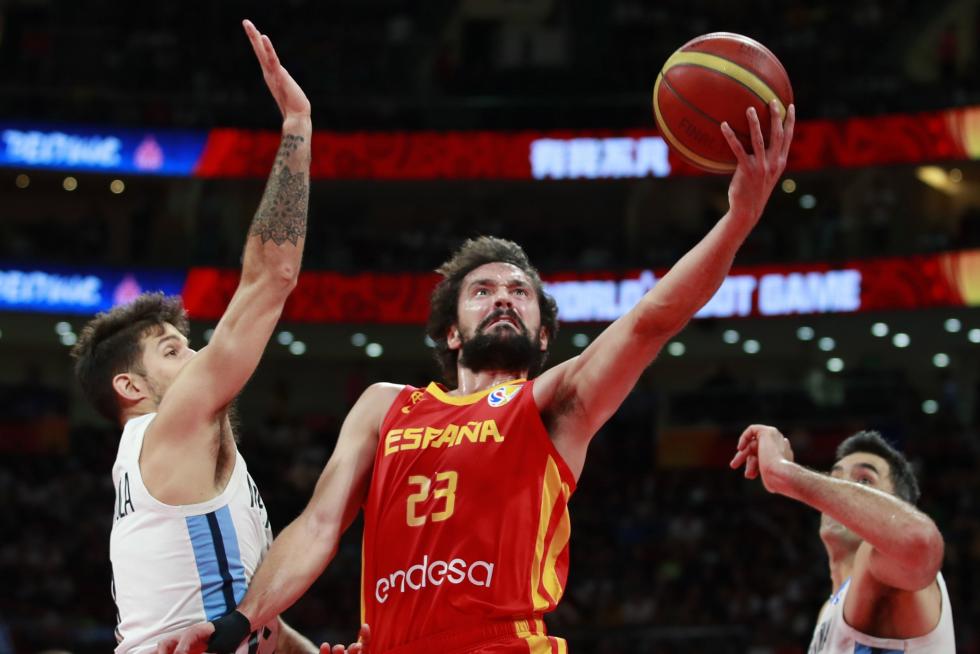 La final del Mundial de Baloncestos entre Argentina y España, en imágenes