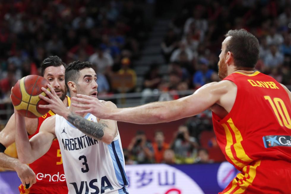 La final del Mundial de Baloncestos entre Argentina y España, en imágenes