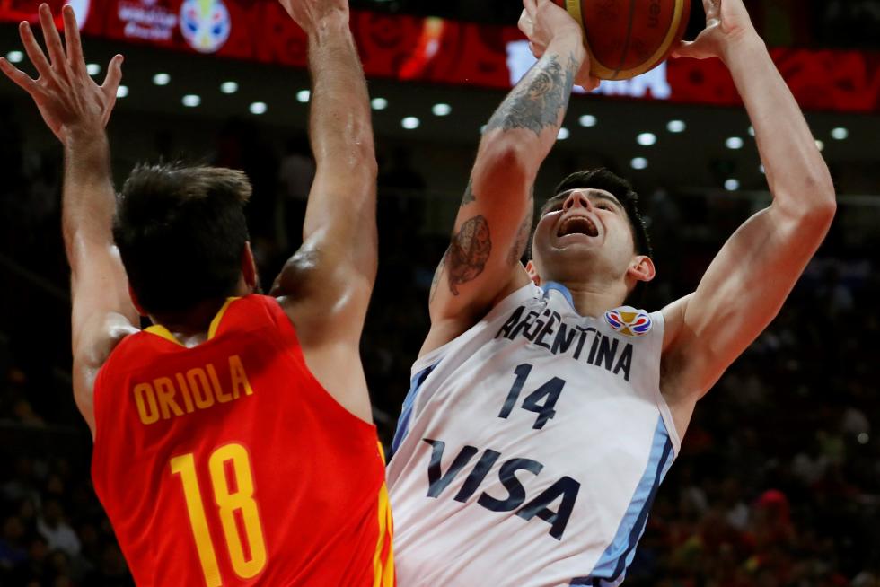 La final del Mundial de Baloncestos entre Argentina y España, en imágenes