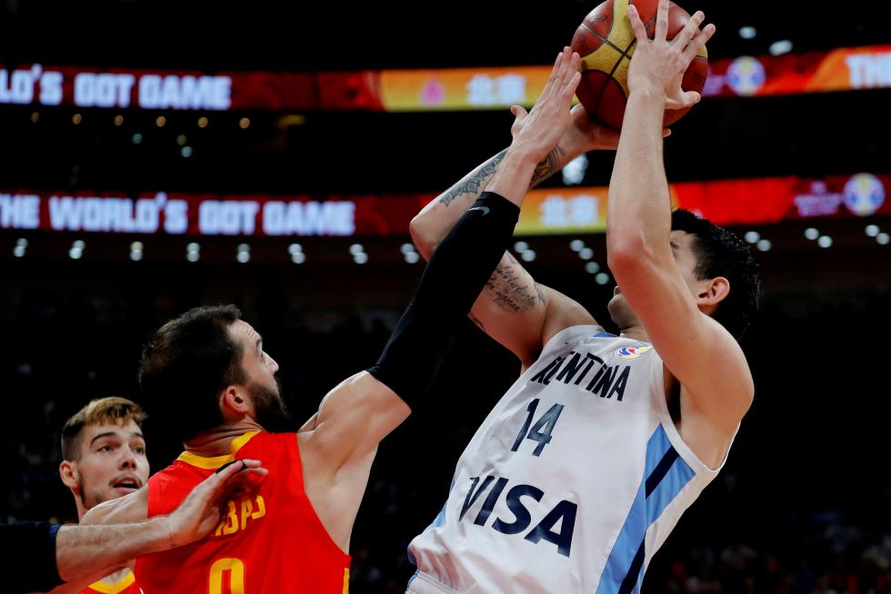 La final del Mundial de Baloncestos entre Argentina y España, en imágenes