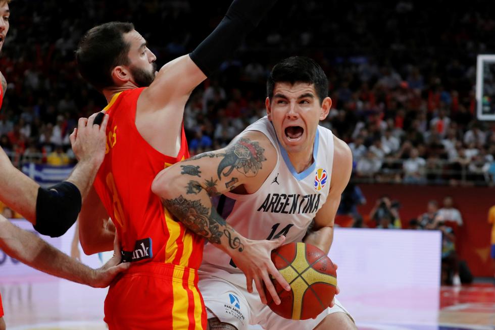 La final del Mundial de Baloncestos entre Argentina y España, en imágenes