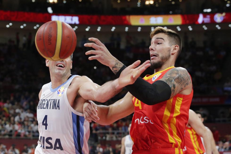 La final del Mundial de Baloncestos entre Argentina y España, en imágenes