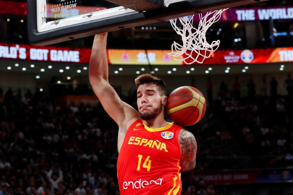 La final del Mundial de Baloncestos entre Argentina y España, en imágenes