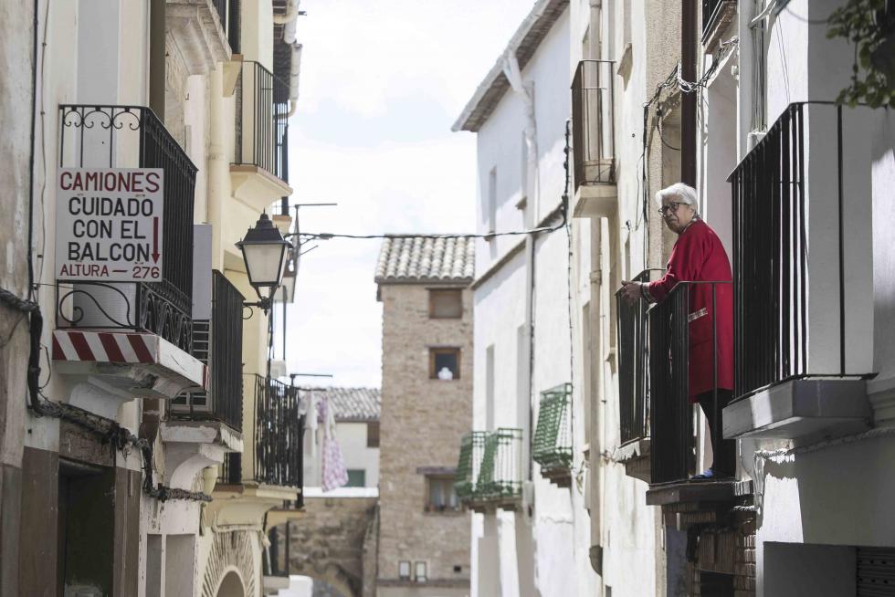 Calle céntrica de Estadilla