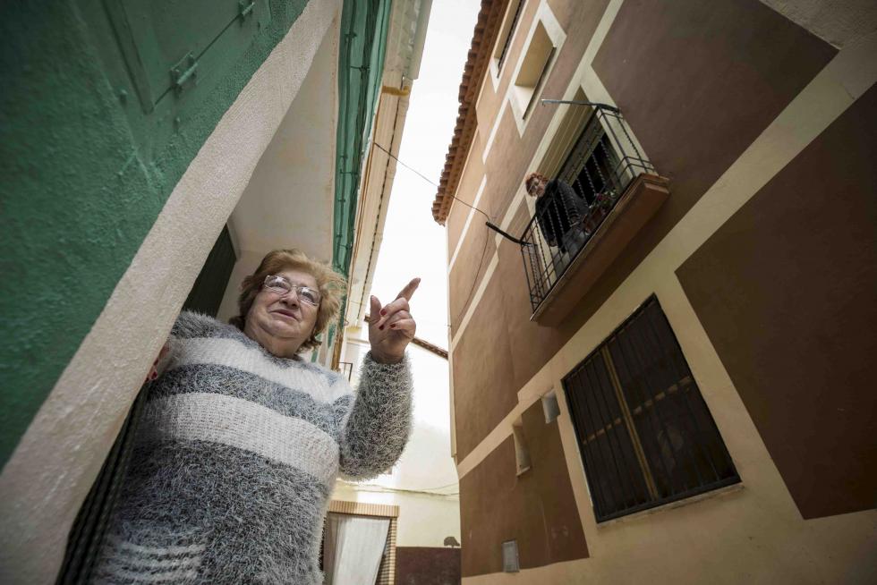 Telegrafía sin hilos en el Barrio Verde de Mesones de Isuela
