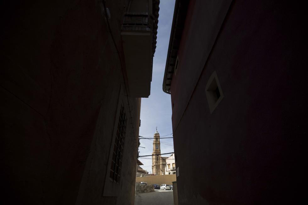 Una de las torres de Munébrega