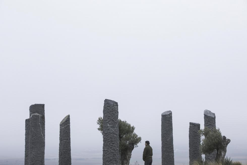 Escultura arbórea en Piracés