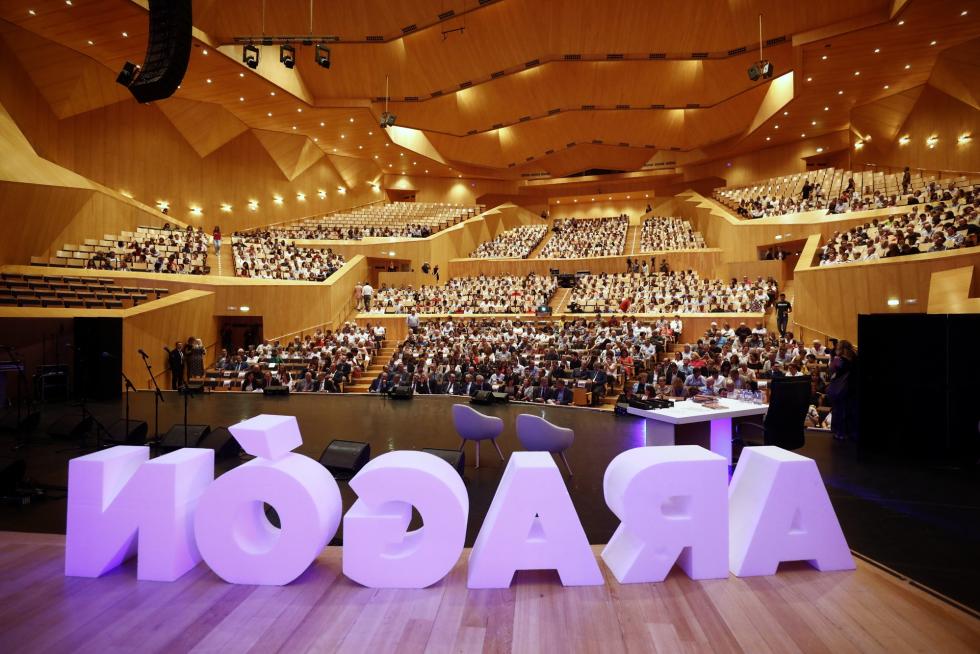 Una gala en la sala Mozart es el punto final del camino: durante dos años y tras 75.000 km por las carreteras aragonesas, HERALDO ha recorrido los 731 municipios de la Comunidad.