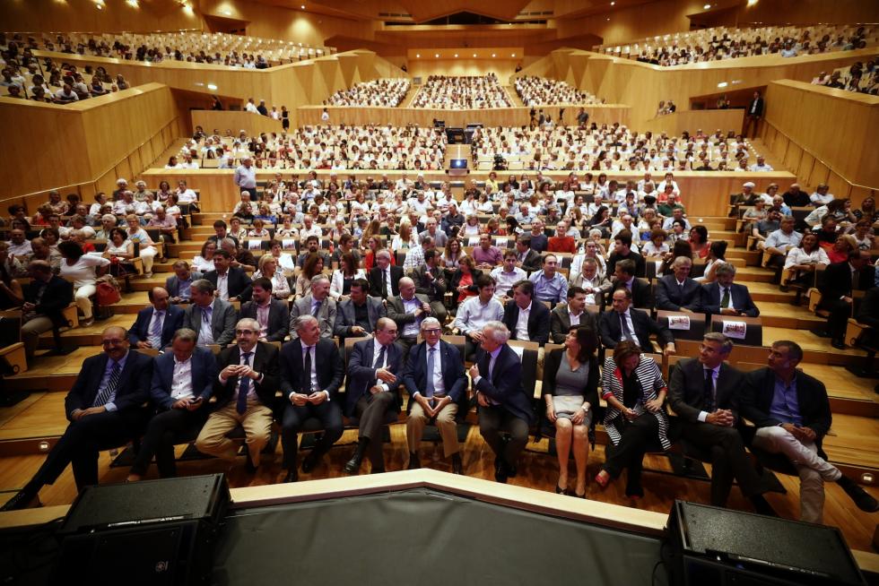Una gala en la sala Mozart es el punto final del camino: durante dos años y tras 75.000 km por las carreteras aragonesas, HERALDO ha recorrido los 731 municipios de la Comunidad.