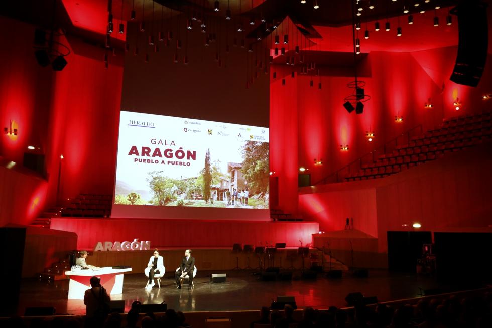 Una gala en la sala Mozart es el punto final del camino: durante dos años y tras 75.000 km por las carreteras aragonesas, HERALDO ha recorrido los 731 municipios de la Comunidad.