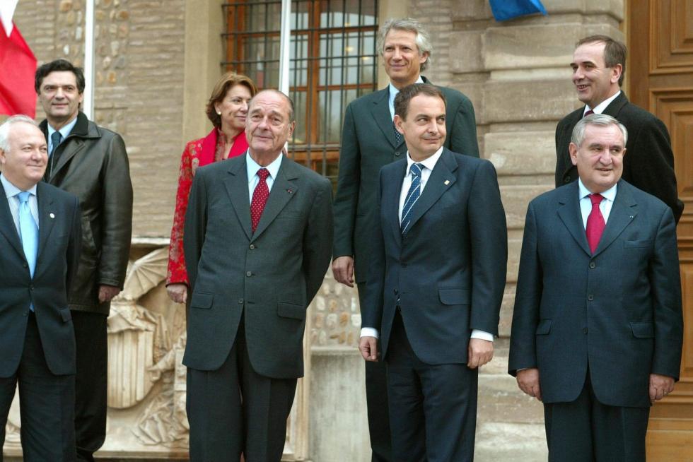 CUMBRE HISPANO - FRANCESA / ZARAGOZA / 7/12/04 / FOTO : OLIVER DUCH