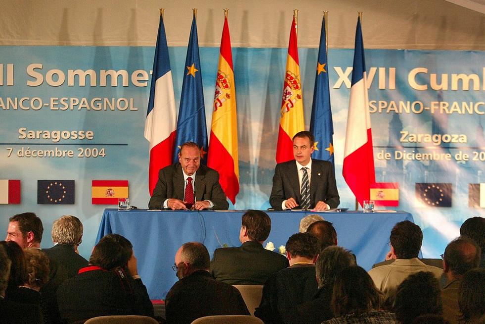 CUMBRE HISPANO FRANCESA / 07-12-04 / FOTO: JUAN CARLOS ARCOS