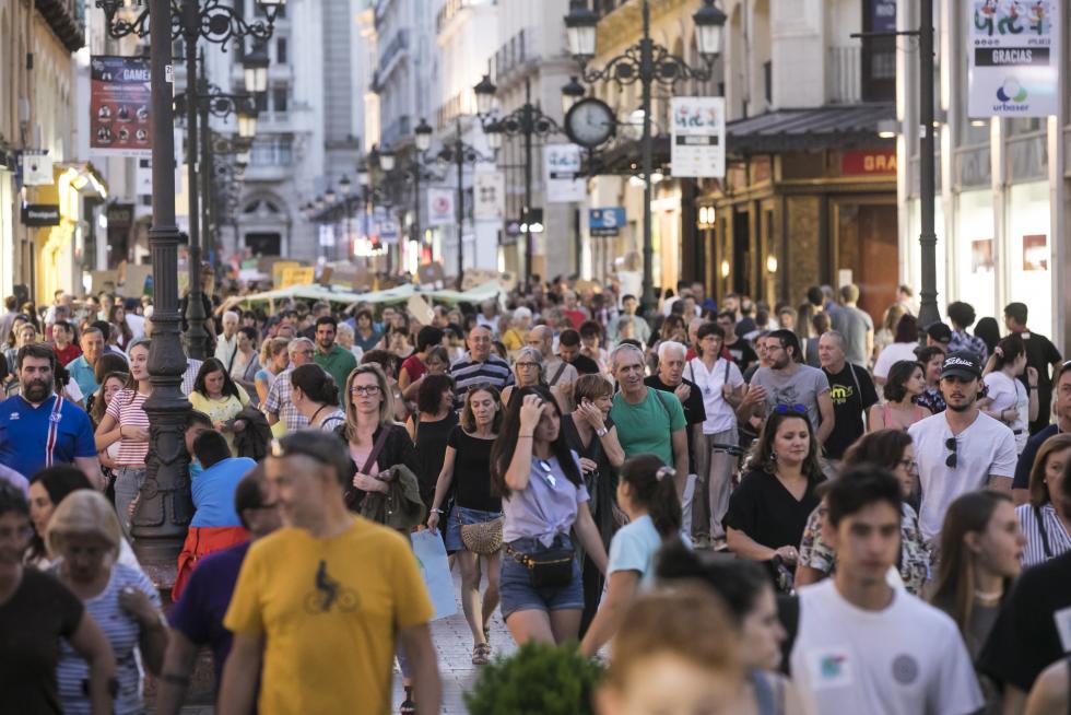 Manifestación por el clima en Zaragoza