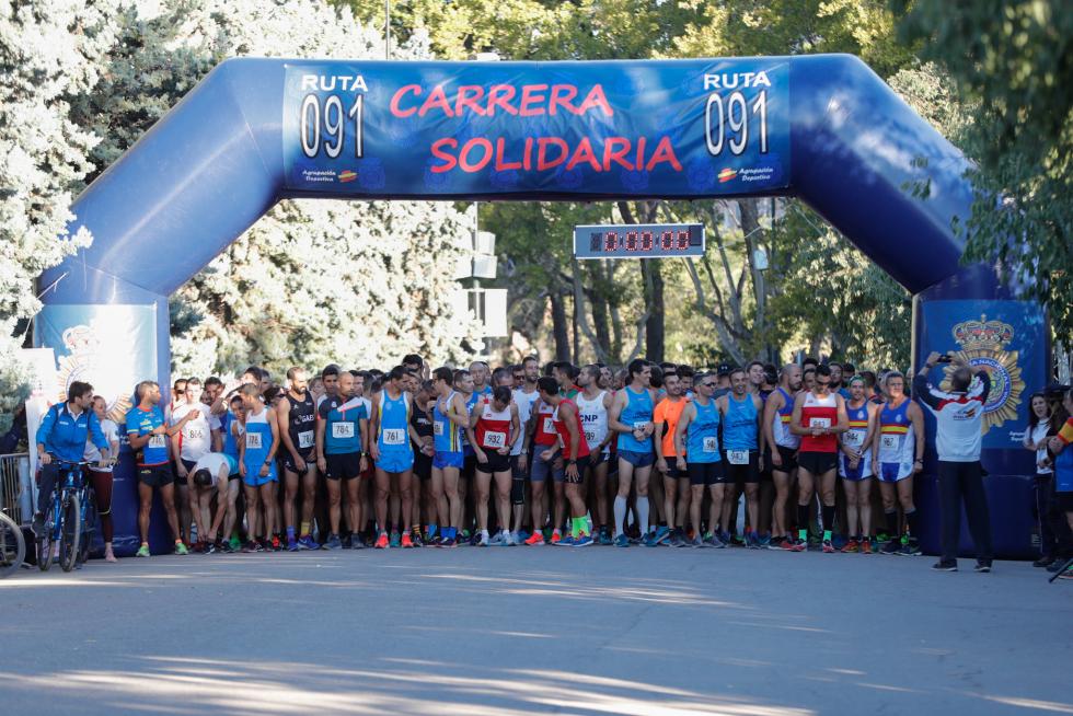 Campeonato de España de Jefaturas de Cross en la IV Carrera de la Mujer contra el maltrato en Zaragoza