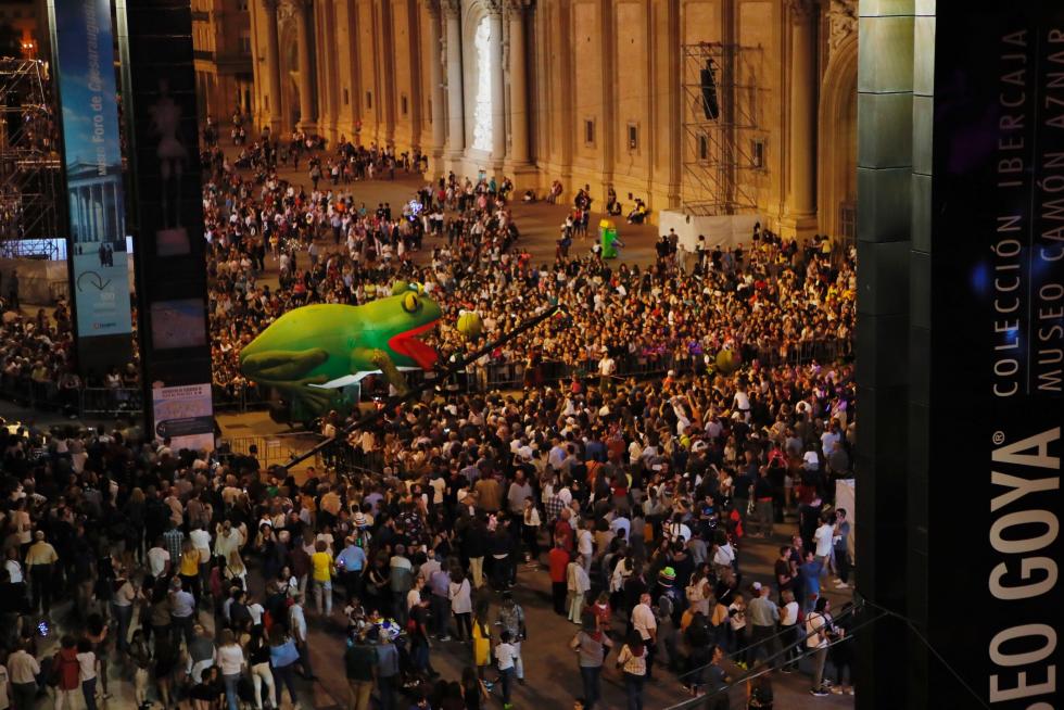 Pregón de las Fiestas del Pilar de Zaragoza 2019.