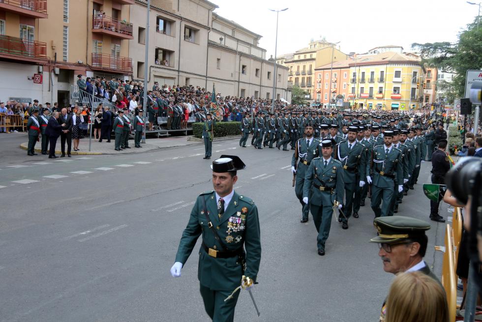 175 aniversario de la Guardia Civil en Huesca.