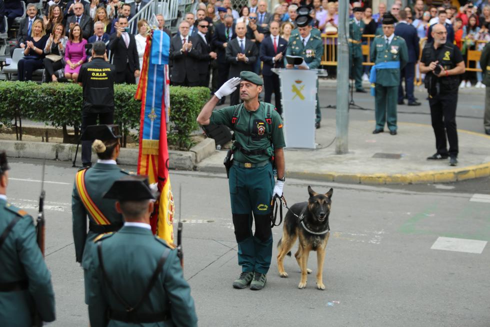 175 aniversario de la Guardia Civil en Huesca.