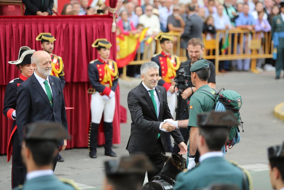 175 aniversario de la Guardia Civil en Huesca.