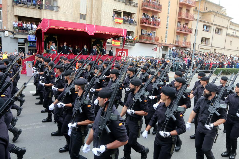 175 aniversario de la Guardia Civil en Huesca.