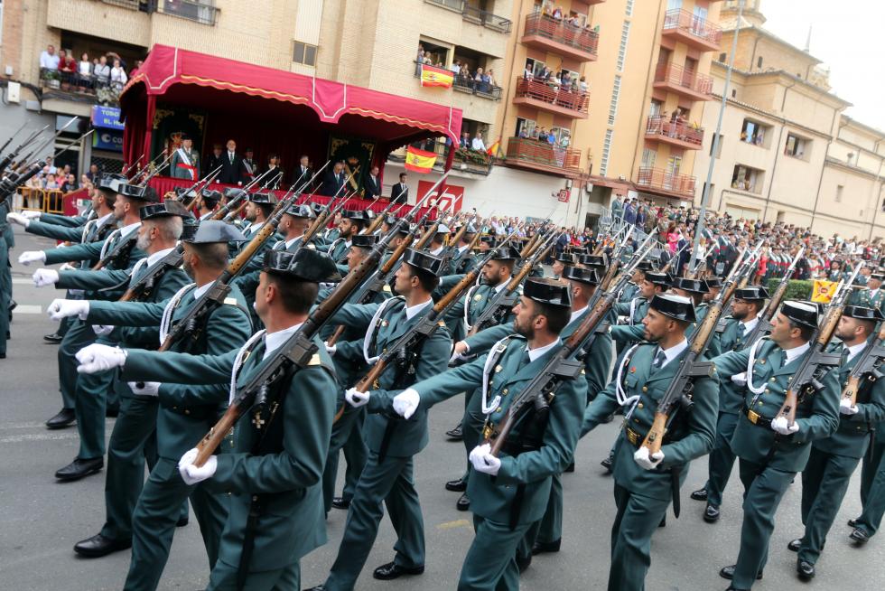 175 aniversario de la Guardia Civil en Huesca.