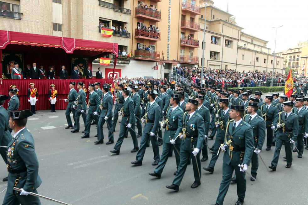 175 aniversario de la Guardia Civil en Huesca.