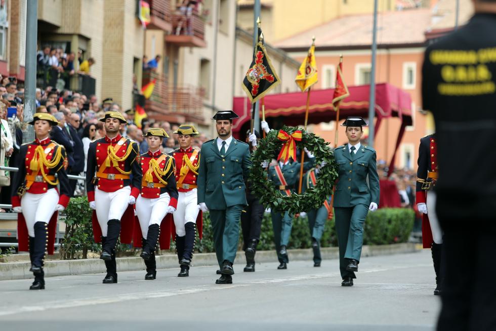175 aniversario de la Guardia Civil en Huesca.